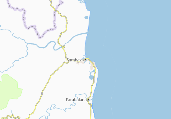 Kaart Plattegrond Sambava