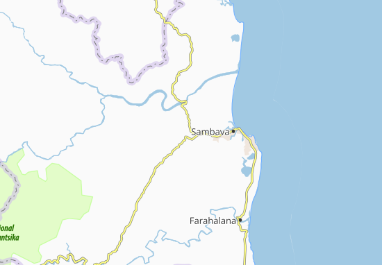 Karte Stadtplan Antsambalahy