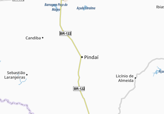 Pindaí Map