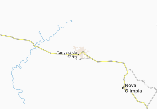 Mapa Tangará da Serra