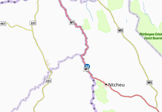 Karte Stadtplan Ndoza