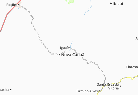 Iguaí Map