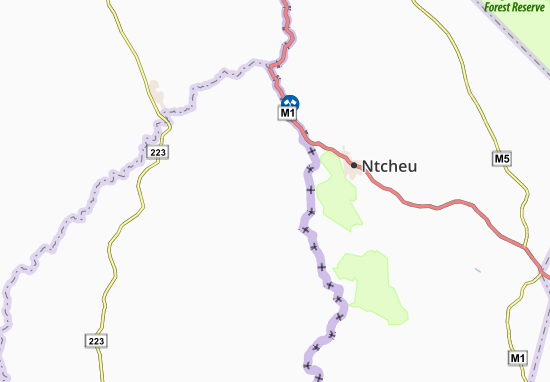 Mapa Metengo Balama
