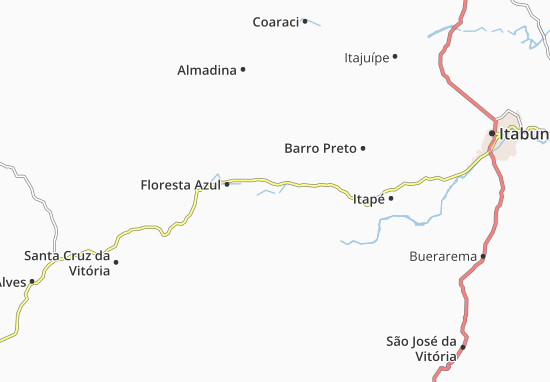 Ibicaraí Map