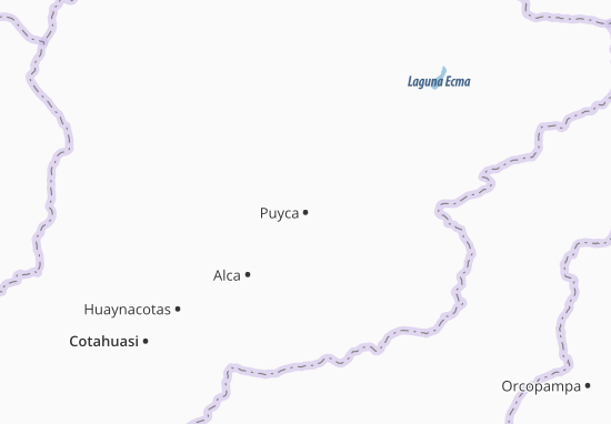 Kaart Plattegrond Puyca