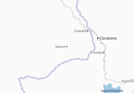 Kaart Plattegrond Sancos