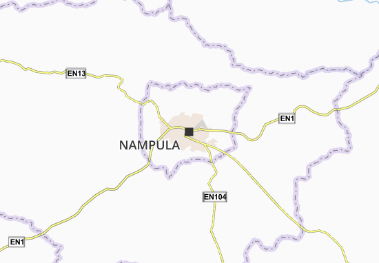 Karte Stadtplan Nampula