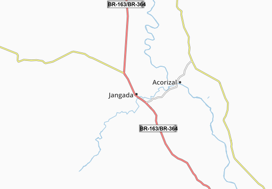 Karte Stadtplan Jangada