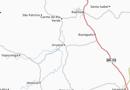 Uruana Map
