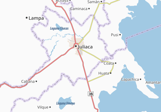Caracoto Map