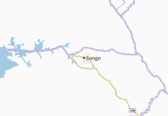 Kaart Plattegrond Songo