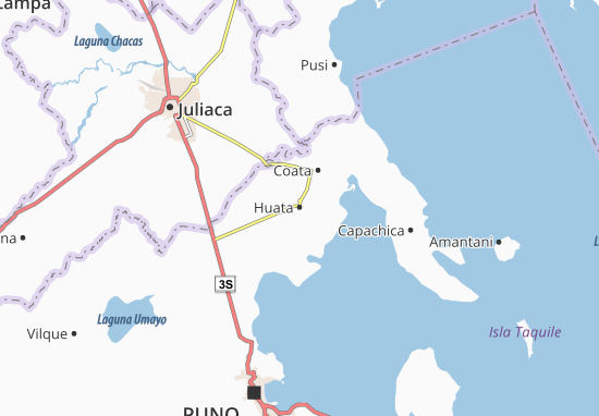 Mapa Huata