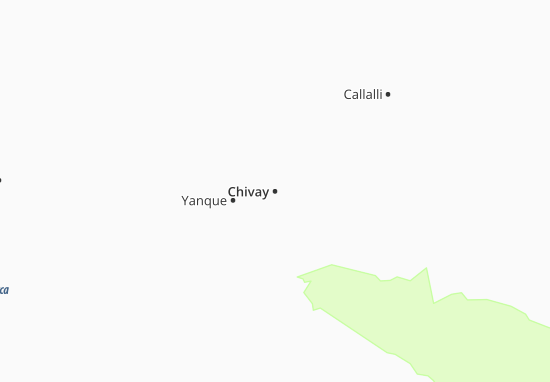 Karte Stadtplan Chivay