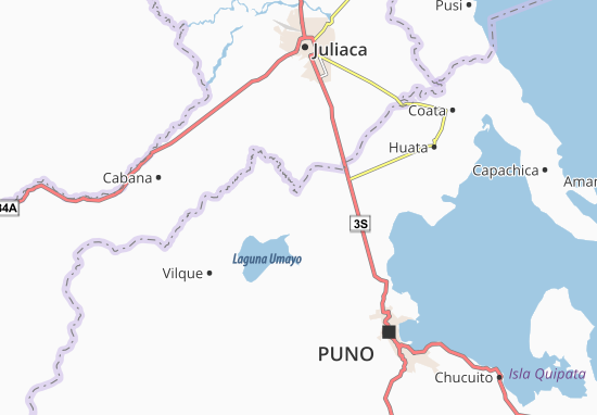 Atuncolla Map