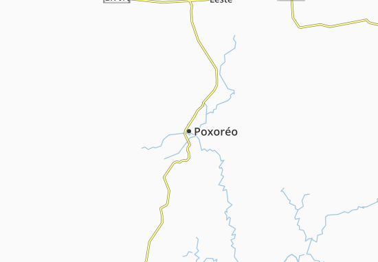Poxoréo Map