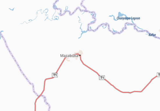 Karte Stadtplan Mazabuka