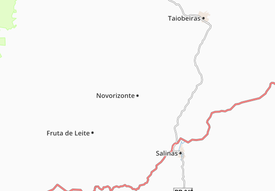 Kaart Plattegrond Novorizonte