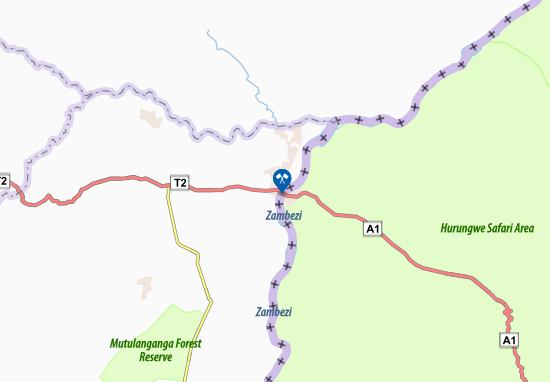 Chirundu Map