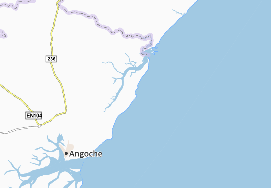 Kaart Plattegrond Nantapa