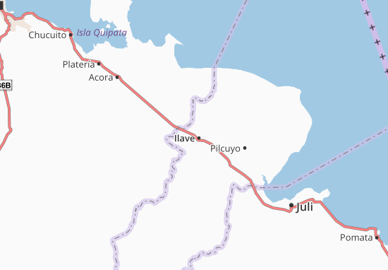 Karte Stadtplan Ilave