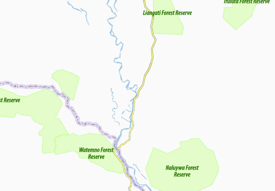 Senanga Map