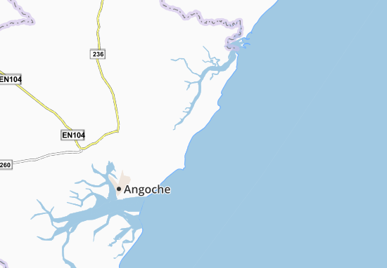 Karte Stadtplan Namuali