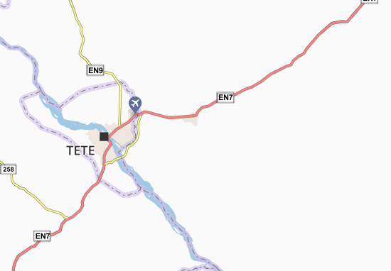 Karte Stadtplan Tibo