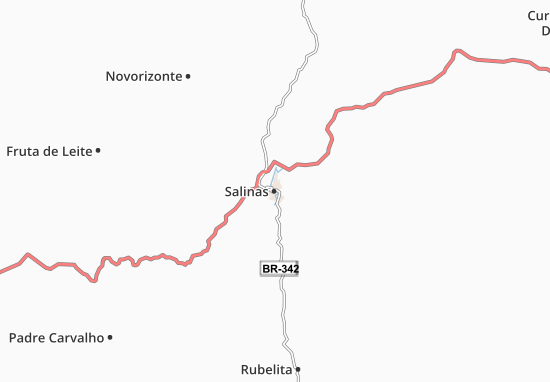 Karte Stadtplan Salinas
