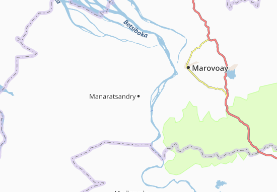 Mapa Manaratsandry