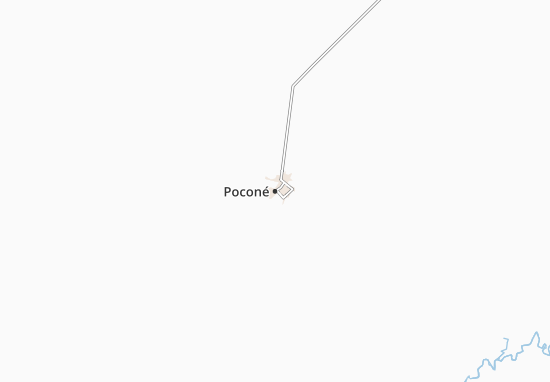 Kaart Plattegrond Poconé