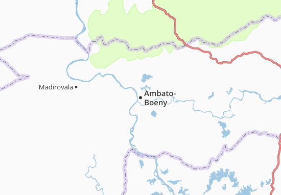 Karte Stadtplan Ambato-Boeny