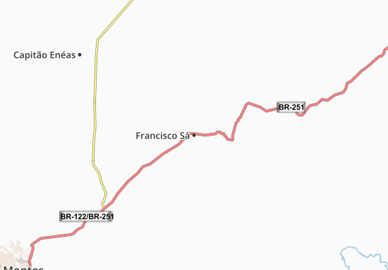 Francisco Sá Map