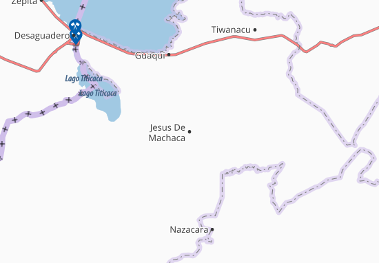 Jesus De Machaca Map