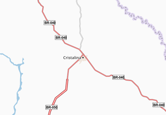 Cristalina Map