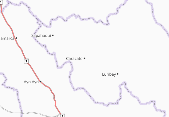 Caracato Map