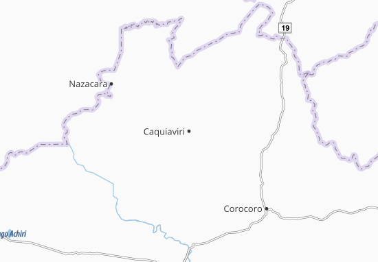 Mapa Caquiaviri