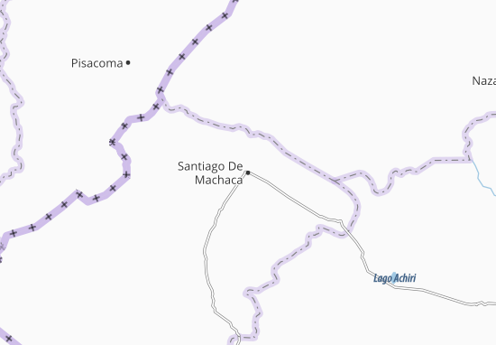 Carte-Plan Santiago De Machaca