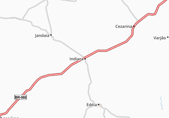 Indiara Map