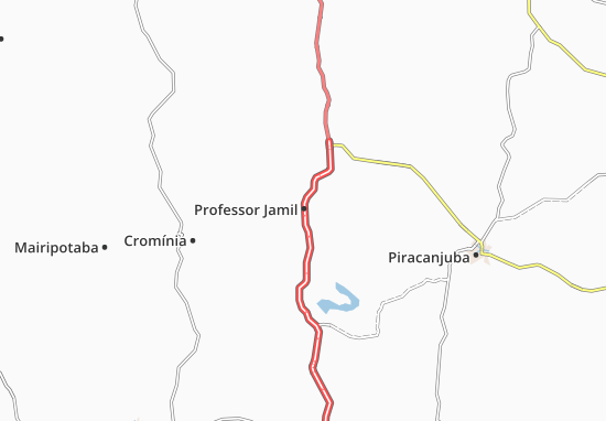 Karte Stadtplan Professor Jamil