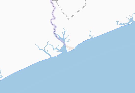 Karte Stadtplan Pebane