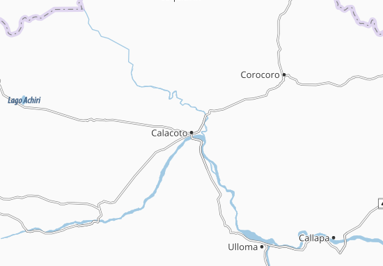 Calacoto Map