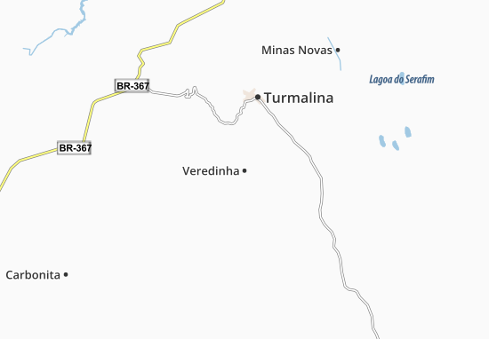 Veredinha Map
