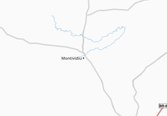 Mapa Montividiu