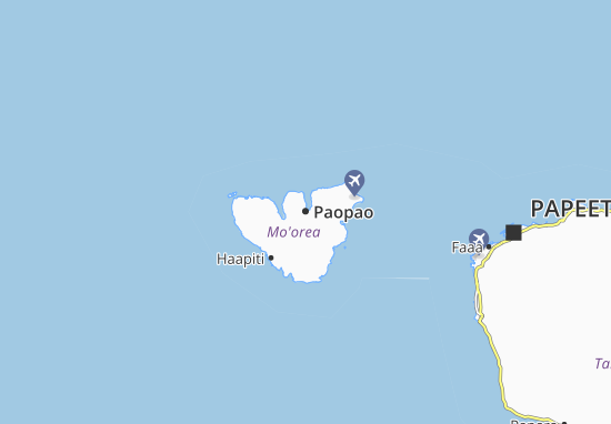 Kaart Plattegrond Paopao