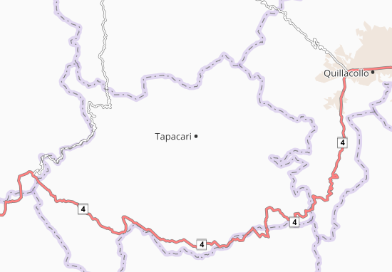 Kaart Plattegrond Tapacari