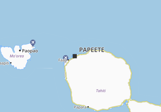Kaart Plattegrond Pirae