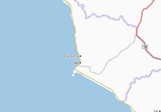 Mapa Pacocha