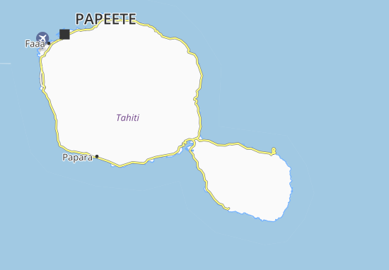 Karte Stadtplan Taravao