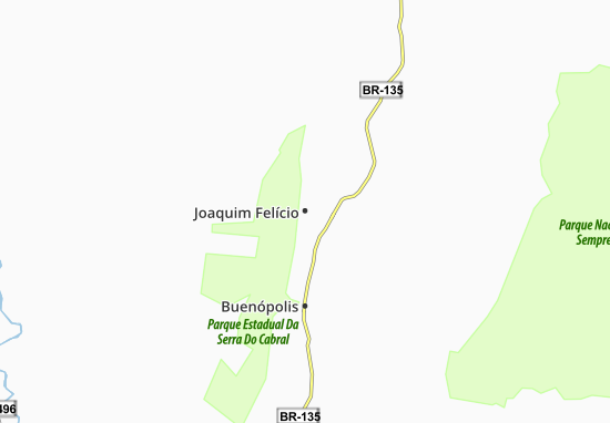 Joaquim Felício Map