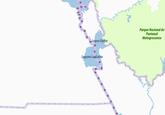 Mapa Puerto Quijarro